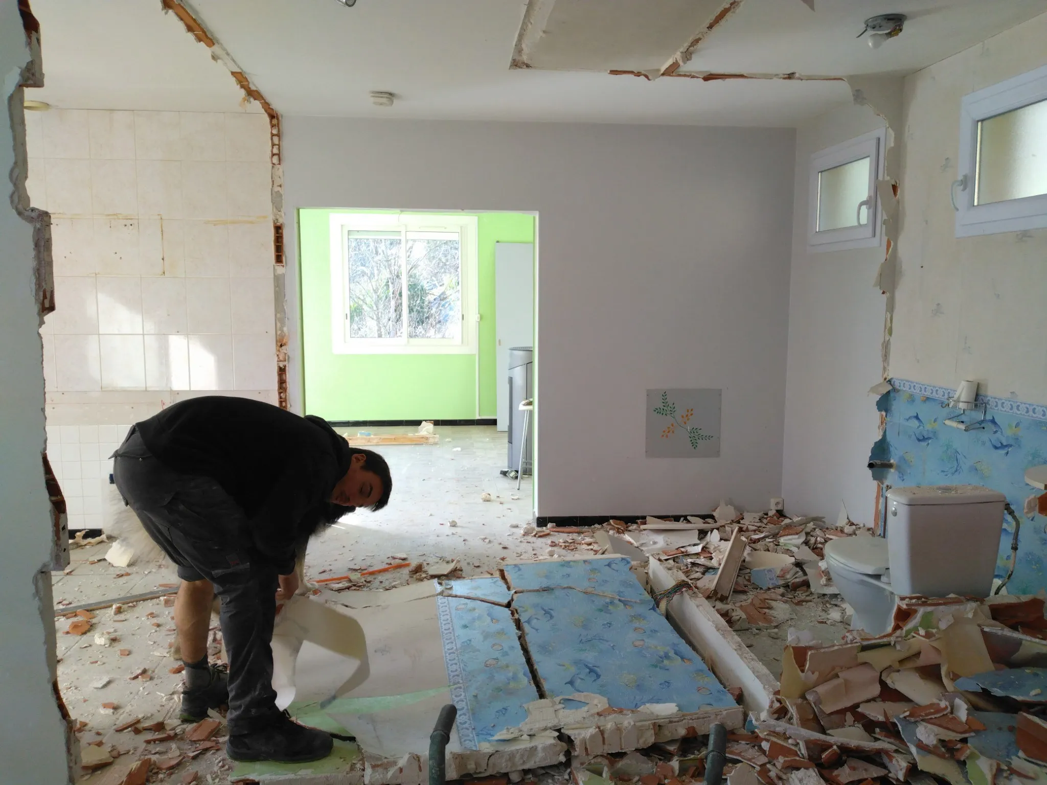 Travaux de maçonnerie