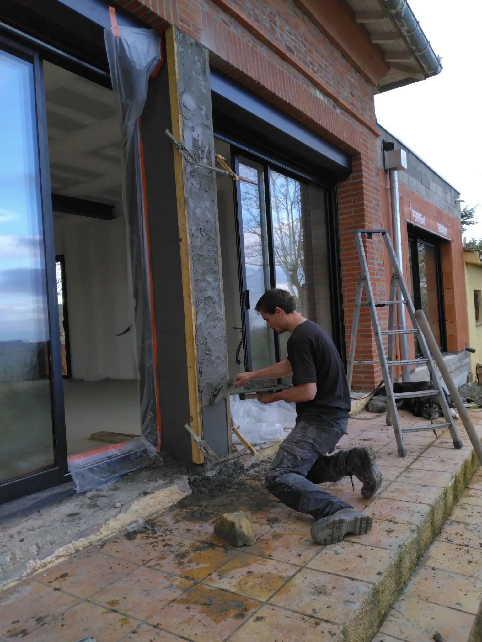 Travaux de maçonnerie